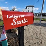 “Letters to Santa” Mailbox at the Pleasant Hill Library Parking Lot