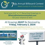 Miami County Recycles 7th annual Billboard Contest