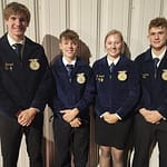 Mississinawa Valley-MVCTC-FFA participates in Job Interview CDE