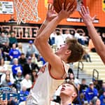 Versailles struggles with St. Marys’ height in loss to Roughriders