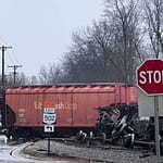 Train derailment in Greenville causes traffic re-routing