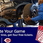 Get 4 Reds tickets when you buy 4 new tires at Dave Knapp Ford, Lincoln