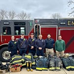 Piqua FD donates fire gear to Upper Valley Career Center