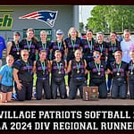 Patriots softball team falls to Minster 5-3 in regional finals