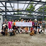 4-H Dog Committee presents $25,000 check