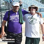 Former Iowa Hawkeyes quarterback speaks to Greenville Track Camp