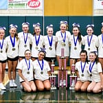 Tri-Village Lady Patriots Cheer earns Fair Grand Championship