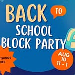 It’s Free … Back to School Block Party