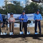 FM breaks ground on new facility before board meeting
