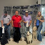 6 compete in Adult Dog Showmanship on last day of fair