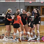 Arcanum Volleyball season ends in District Semi-Final game