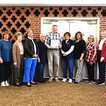Chris and Krista Rehmert presented DAR Distinguished Citizens Medal