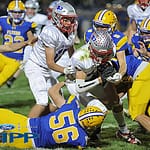 Tri-Village football bows out in state tournament to Marion Local