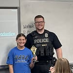 Troy Christian students graduate D.A.R.E. program