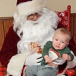 Children meet Santa at Ansonia breakfast