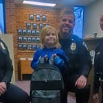 Greenville boy meets local heroes