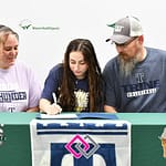 Greenville’s Gibboney signs with Trine University Volleyball Program