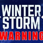 Winter Storm Warning in effect for area through Monday