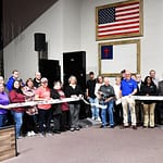 Darke DD and Radiant Lighthouse celebrate new wheelchair lift