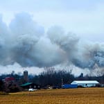 Multiple counties respond to poultry barns fire outside New Madison