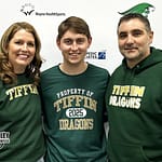 Greenville’s Pierri signs with Tiffin University tennis