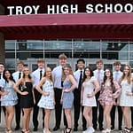 Troy High School is proud to announce its 2025 prom court