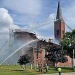 Fire heavily damages Catholic Church in Maria Stein
