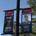 City honors veterans with banner display ahead of Memorial Day