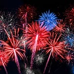 Area fireworks dates and locations