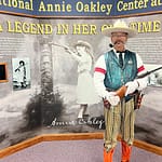 Take your best shot to hold a real Annie gun