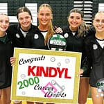 Greenville’s Kindyl Peltz records 2,000th career assist