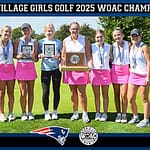 Tri-Village Girls Win 2025 WOAC Golf Championship