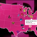 National Trail advances to Top 25 of the T-Mobile Friday Night 5G Lights grand prize