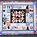 Greenville Unveils Patriotic Quilt-Inspired Mural Downtown