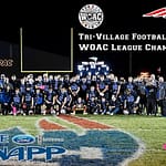 Undefeated Tri-Village Football Claims WOAC Championship