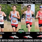 WOAC Boys & Girls Regional Cross Country Results & State Qualifiers