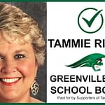 Vote Tammie Riffle for Greenville City School Board on Nov. 4