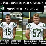 A Pair of Greenville Football Players Earn All-Ohio Recognition in DIII