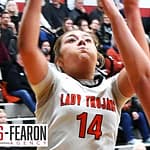 West Liberty-Salem Nips Arcanum 45-44 in Tournament Battle