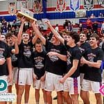 Tri-Village Wins Back-to-Back WOAC Boys Basketball League Titles