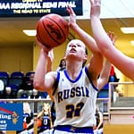 Russia Lady Raiders Advance with 45-28 Regional Tournament Win