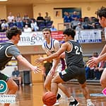 Tri-Village Advances to Elite 8 with Convincing 62-31 win over Troy Christian