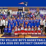 25-0 Tri-Village Wins District Championship — Advances to Sweet 16