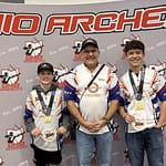Two local archers strike gold