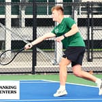 Green Wave Tennis Defeats Piqua Under the Lights