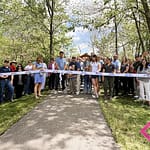 Kay Poeppelman Memorial Bridge Dedicated in Greenville