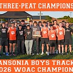 Ansonia Boys Track Team Wins 3rd Straight WOAC League Title