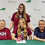 Greenville Senior Sara Loudy signs with the University of Northwestern Ohio (Lima)
