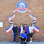Greenville Mural Committee Adds America 250 Selfie Station to Downtown Mural