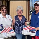 Veterans Organizations Donate Flags for Successful DAR Flag Day Swap